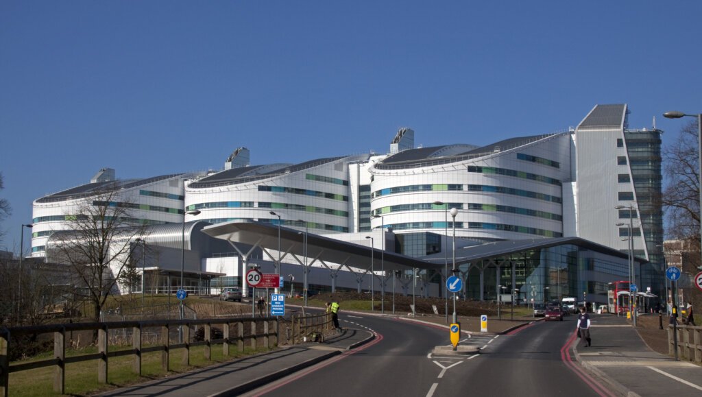 HOME TO UK’S LEADING HOSPITALS: You’ll learn alongside other health professions  learning from a diverse population of over five million people. Birmingham is also home to some of the UK's leading hospitals. The Queen Elizabeth Hospital, shown above, offers outstanding placement opportunities to many students, to help further cement their knowledge in a real life setting. 