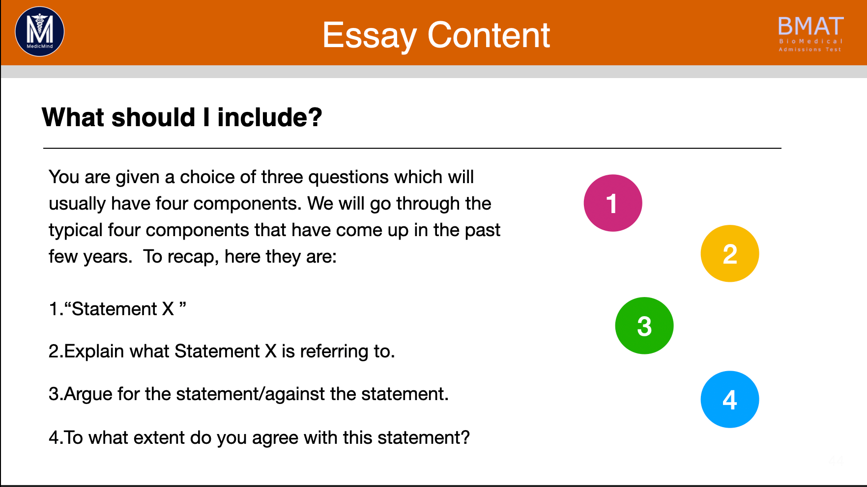 Essay Content