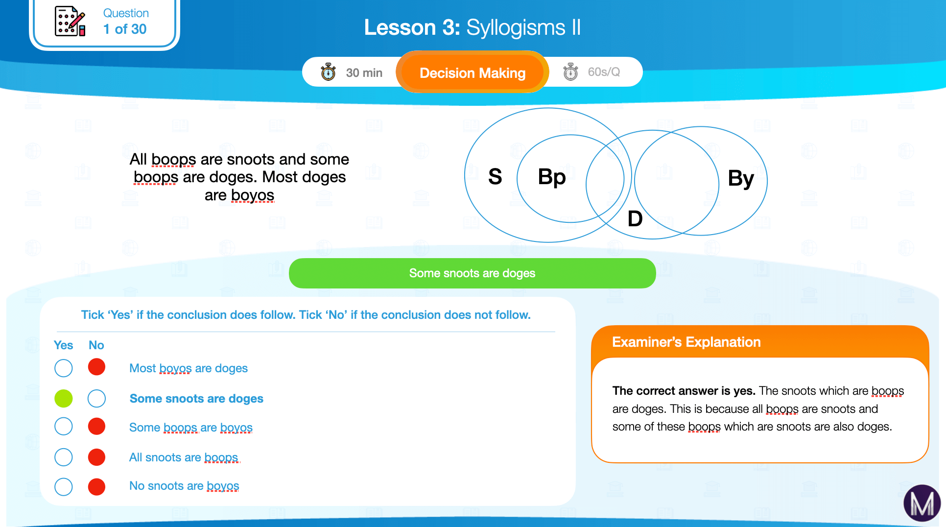 Syllogisms: Questions