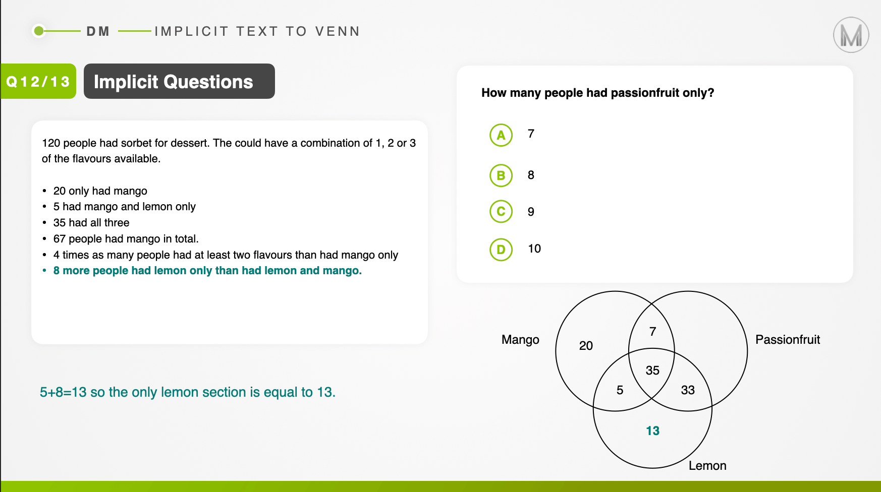 Venn Diagrams II