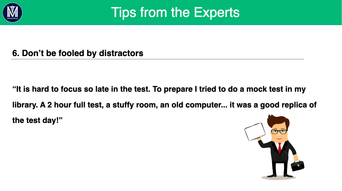 Tips from Experts