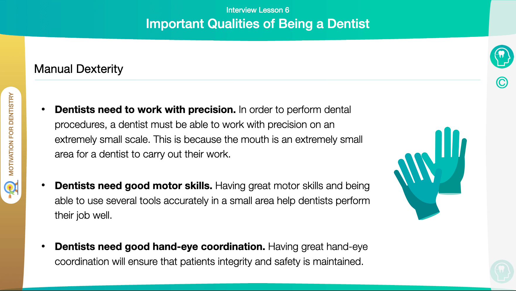 Qualities of Dentists