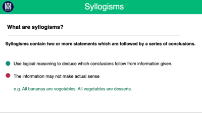 Syllogisms: Theory