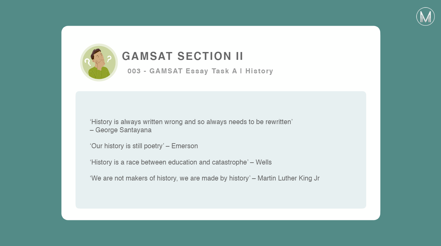 GAMSAT S2 | History