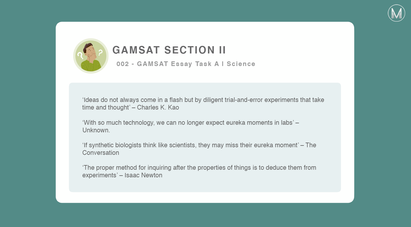 GAMSAT S2 | Science