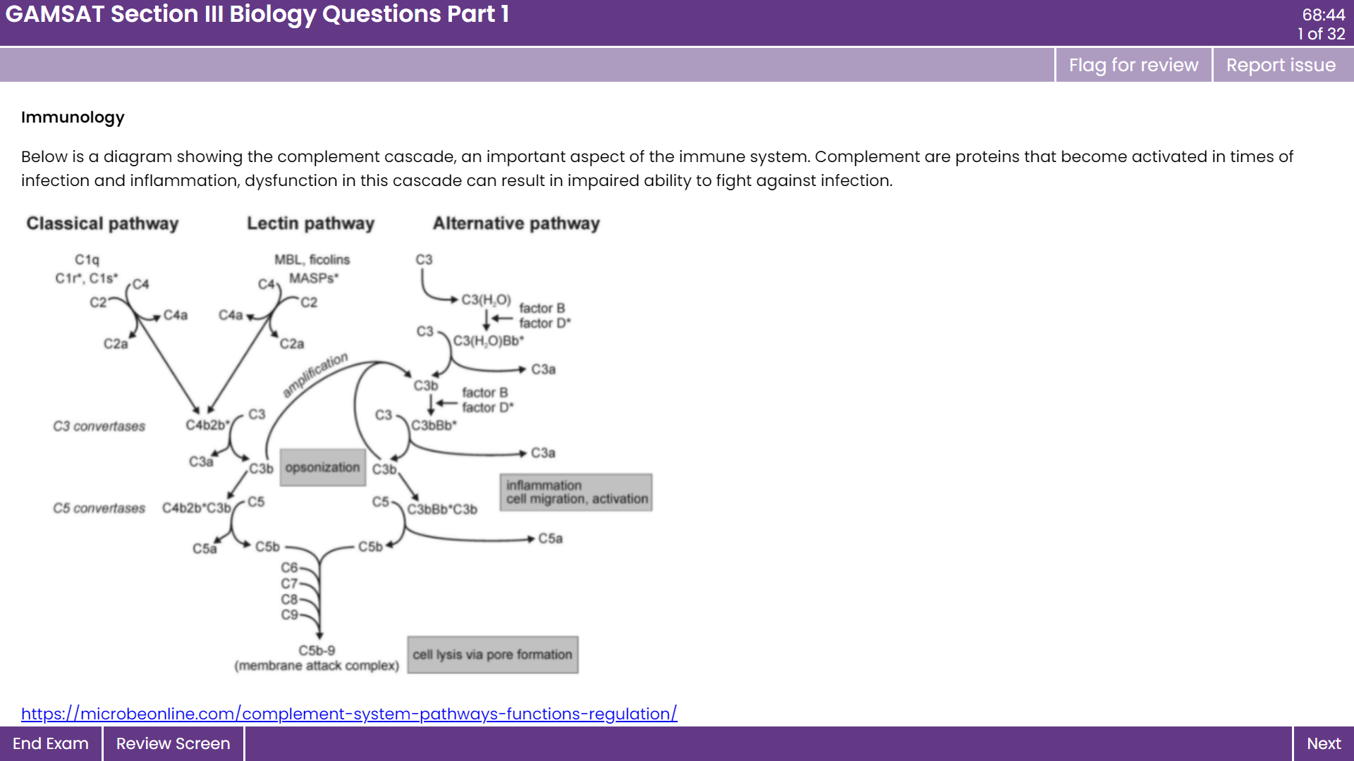 Section III: Biology: Questions Part 1