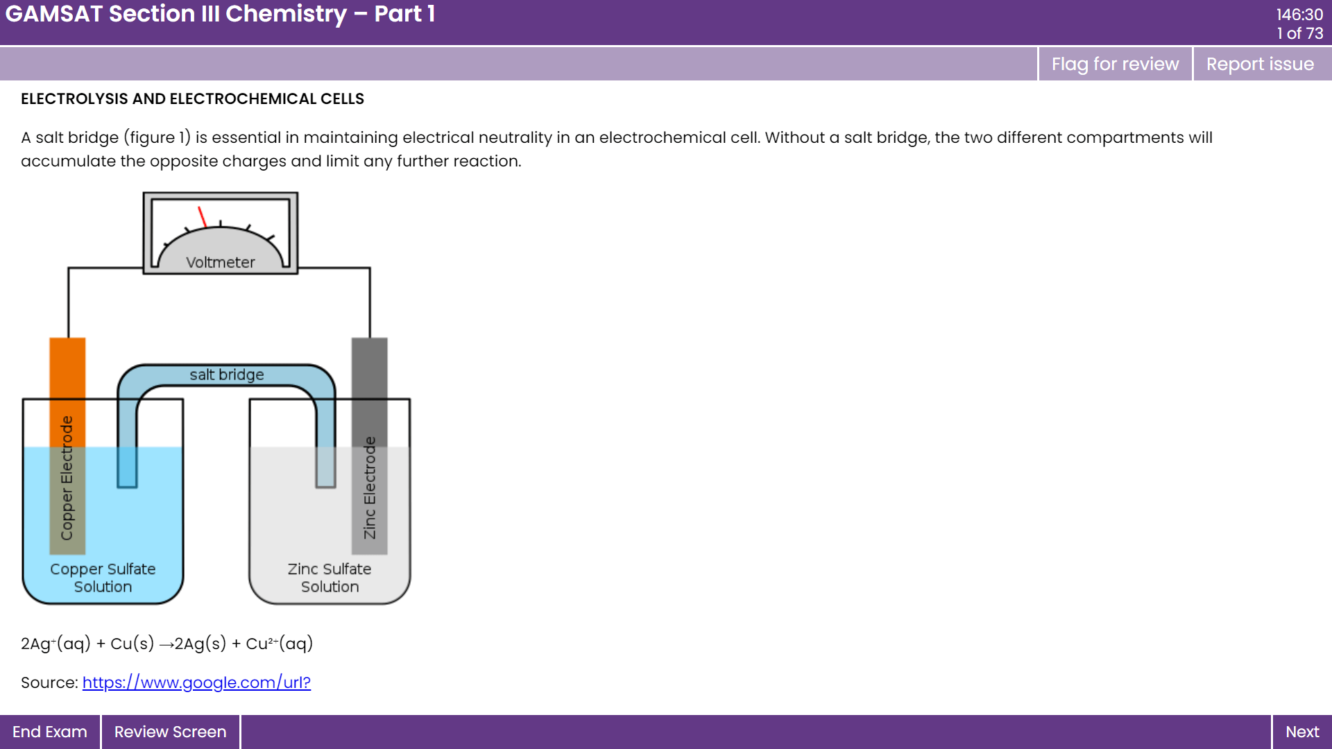 Section III: Chemistry Questions Part 1