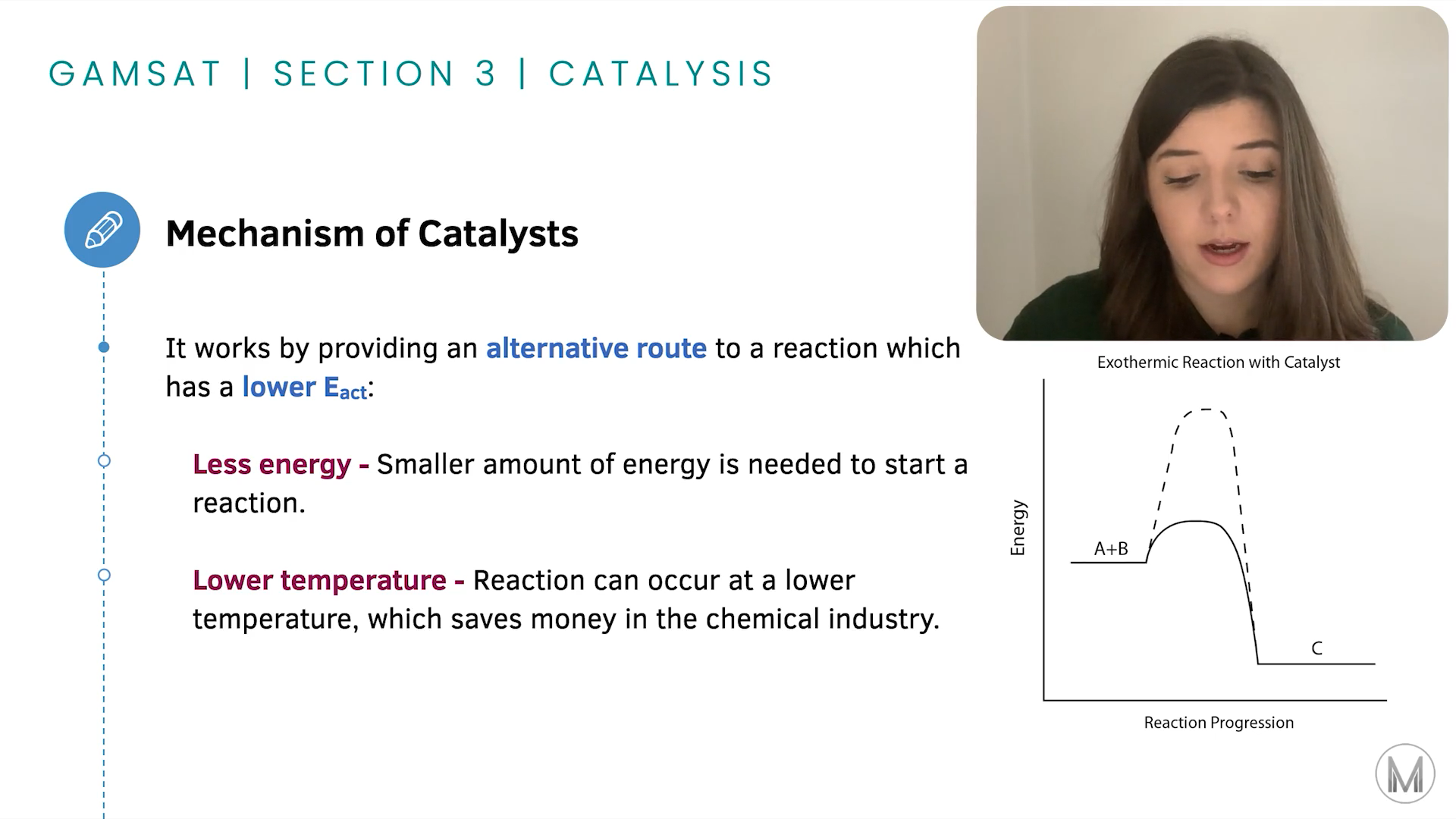 GAMSAT S3 Chemistry Bond Catalysis