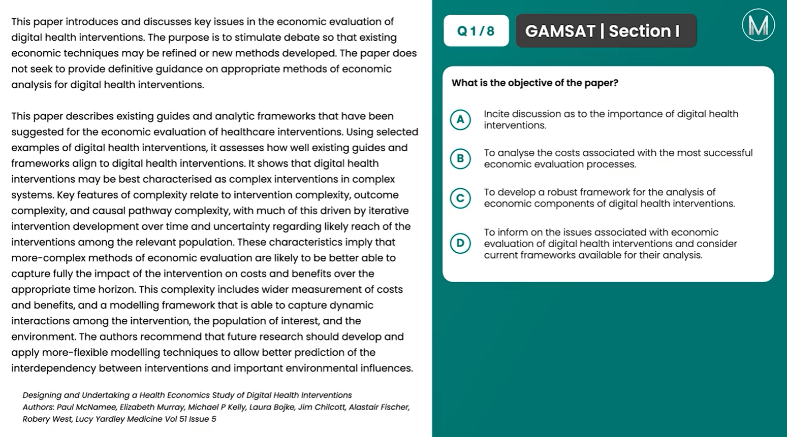 GAMSAT SI | Non-Fiction Articles