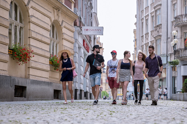 Medical students studying at University of Ostrava