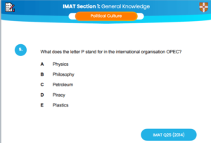 Political Culture (IMAT Questions)